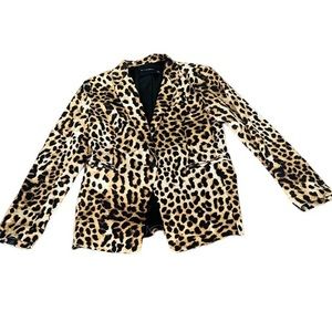 Olivaceous Leopard Blazer